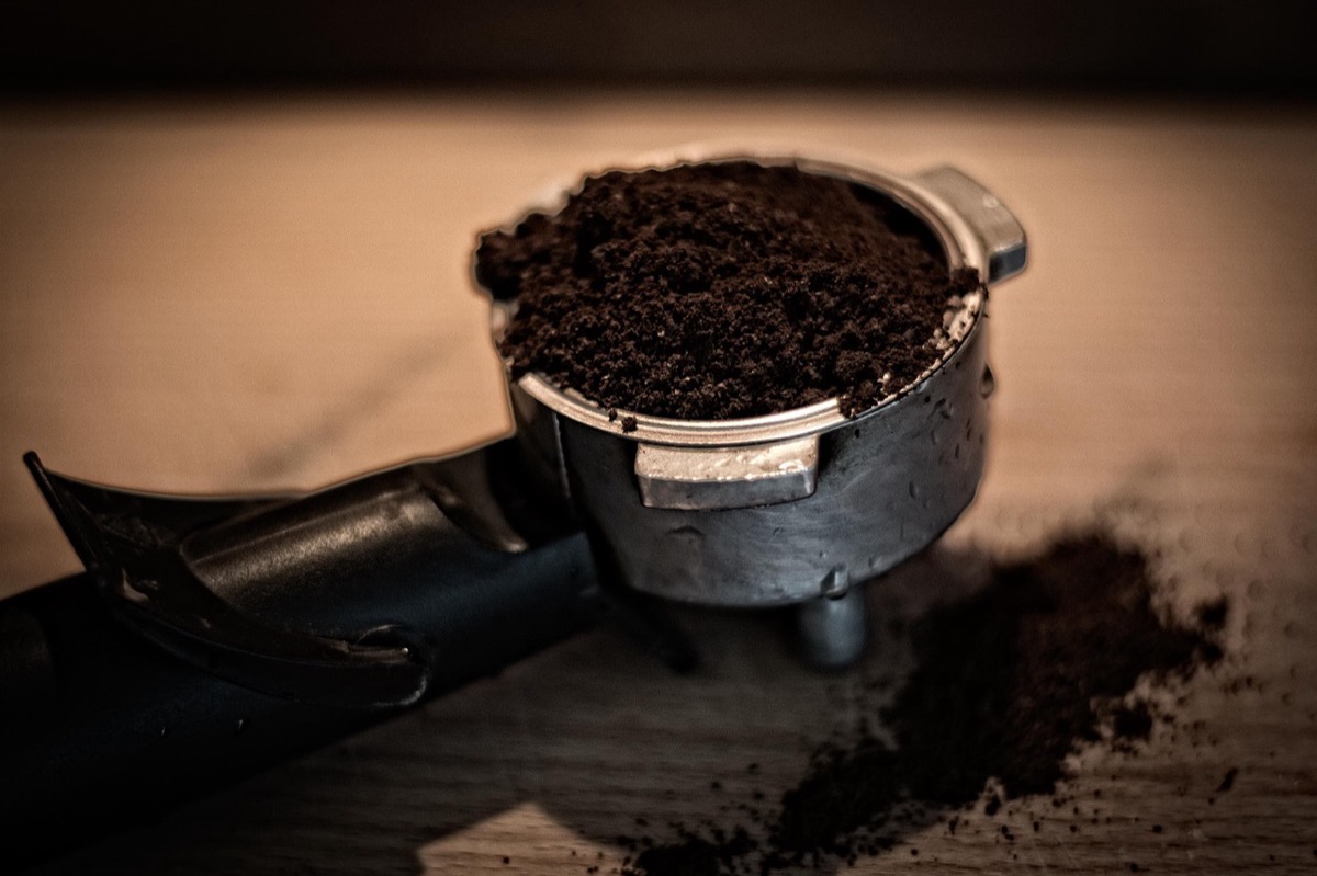Espresso grinder portafilter dosing, relevant to burr wear and grind maintenance