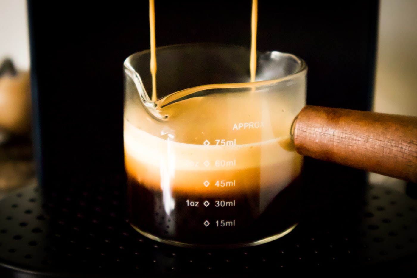 Clean espresso machine